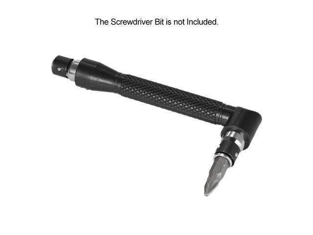 2 in1 multitool L-shaped Angle Head Socket Wrench + 1/4 Inch Screwdriver Bits Holder Double-head Screwdriver hand repair tools