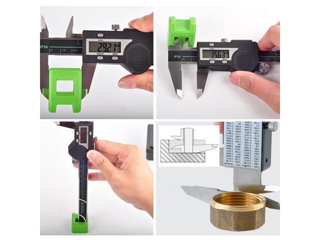 ELECALL Digital Vernier Caliper 200mm Electronic Stainless Steel Caliper Waterproof IP54 Digital Messschieber Paquimetro