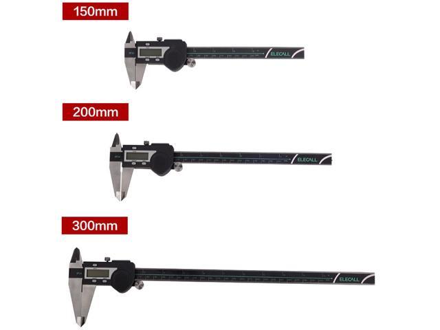 ELECALL Digital Vernier Caliper 150mm Electronic Stainless Steel Caliper Waterproof IP54 Digital Messschieber Paquimetro