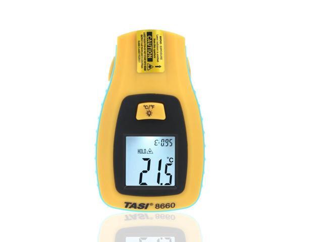 TASI-8660 Mini Pocket Digital LCD Infrared Laser Thermometer Temperature Measurement Range -50 to 330 Celsius