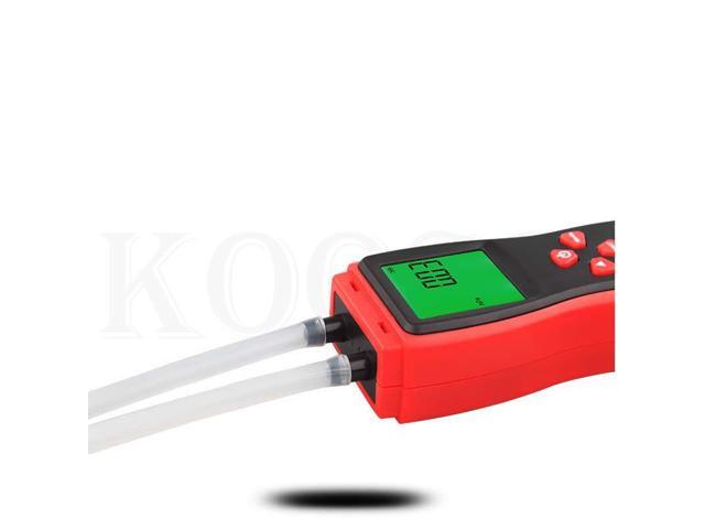 TASI Portable Digital LCD display Pressure manometer TA8520 100 hPa manometer pressure gauge Wind speed gauge