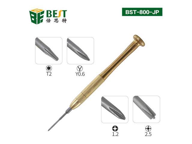 BST-800-JP mobile phone laptop repairing tools mini ratchet cordless drill hand screwdriver with precision screwdriver bit - PH2.5