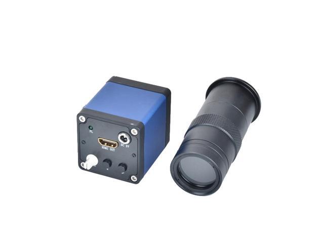 New 2.0MP HDMI Industry Digital Video Microscope Camera HD Camera & 100X C-mount Lens for Microscopes