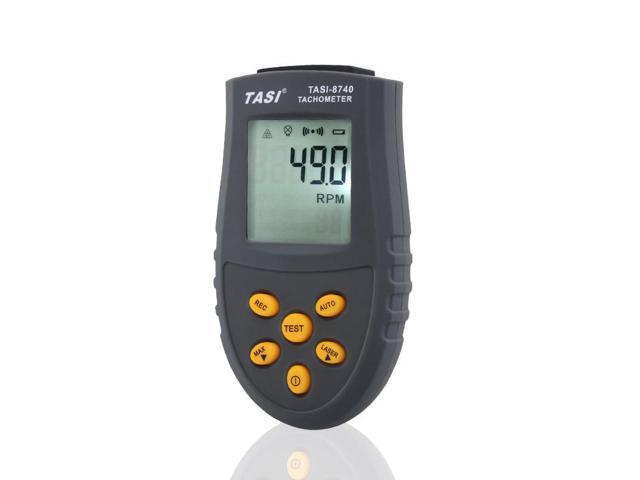 TASI-8740 Non-contact Tachometer 2.5 ~ 99999RPM range Optical Tachometer motor motor laser speed tester