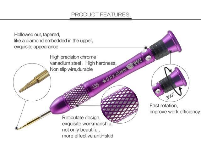 BST-336 P2 Screwdriver Precision Mobile Phone Repair Tool kit Slotted Screwdriver for Cell Phone Repair