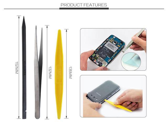 BST-610 13in1 Phone Opening Repair Tools Kit Phone Rotary Stand Holder Screwdriver for iPhone Samsung Electronic Hand Tools Set