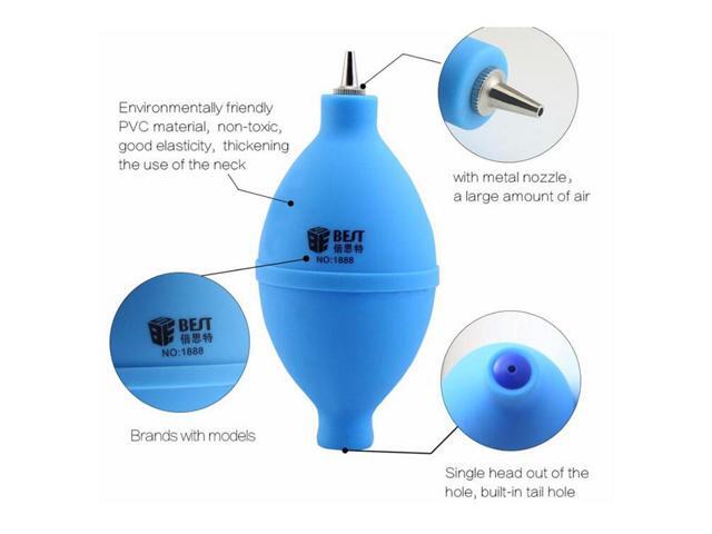 BST-1888 Rubber Air Dust Blower Mini Pump Cleaner for Camera Lens Cleaning Mobile Phone Tablet Circuits Clean Repair Tool