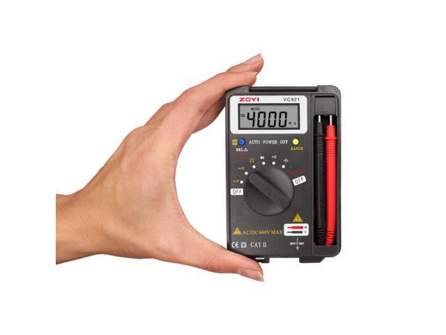 ZOYI VC921 DMM Integrated Personal Handheld Pocket Mini Digital Multimeter