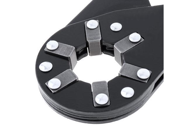 6 Inch Multifunction High-carbon Steel Hex Wrench Magic Wrench with Non-slip Handle and Adjustable Chuck for Maintenance