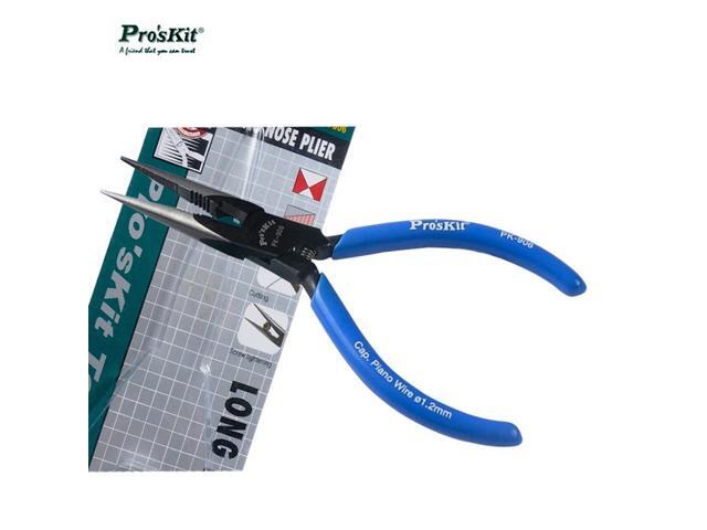 8PK-906 1.2mm Needle-Nose Pliers Steel Cutting Nippers Precision long reach Needle Cutting Tool