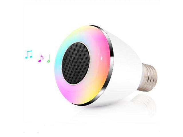 BL08A Smart LED Blub Light Wireless Bluetooth Speaker LED Lights110V-240V E27 3W Lamp Audio for iPhone 5S 5C iPad