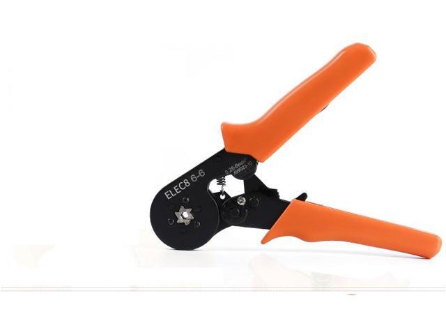 ELECALL ELEC8 6-6 Hexagon Crimping Plier European Ratchet Terminal Crimping Pliers 0.25-6MM