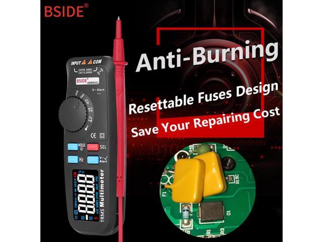 Multifunction Digital Multimeter BSIDE ADM92CL Color LCD Display Multimetro Auto Range True RMS Temp Tester Voltmeter Ampermetr