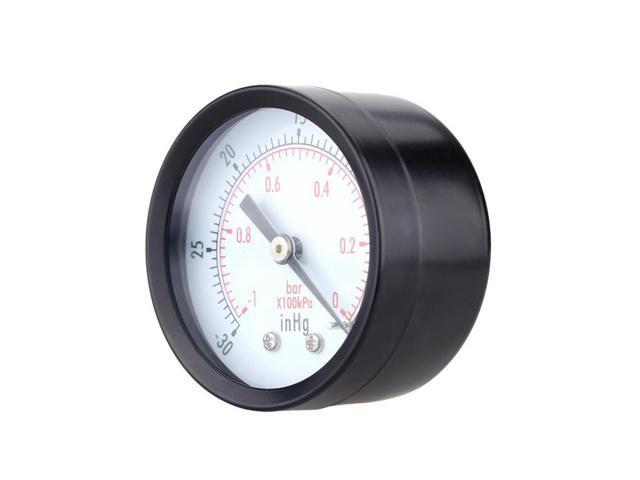 TS-Z50A 0ï½?-30inHg/0ï½?-1bar Dia 50 Vacuum Pressure Gauge Measuring Manometer Dial Display