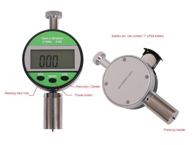ELECALL LX-C-Y Digital Hardness meter Tester 0-100HA LCD Meter For Rubber Plastic Leather Multi-grease Wax