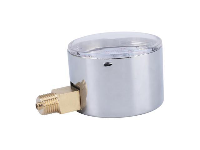 ELECALL YE-60 Air Diaphragm Pressure Gauge 0~6KPA Phosphor Bronze Film Box Pressure Gauge Positive Pressure Meter