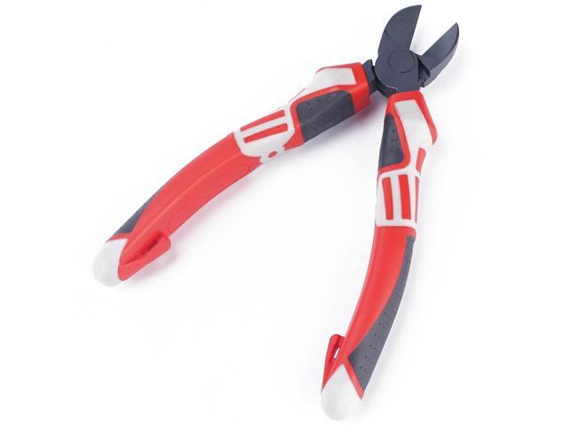 ELECALL Wire Cutter Pliers ET005701 7' Diagonal Pliers Cutting Nipper Wire Plier Hand Tools for Cable Cutter