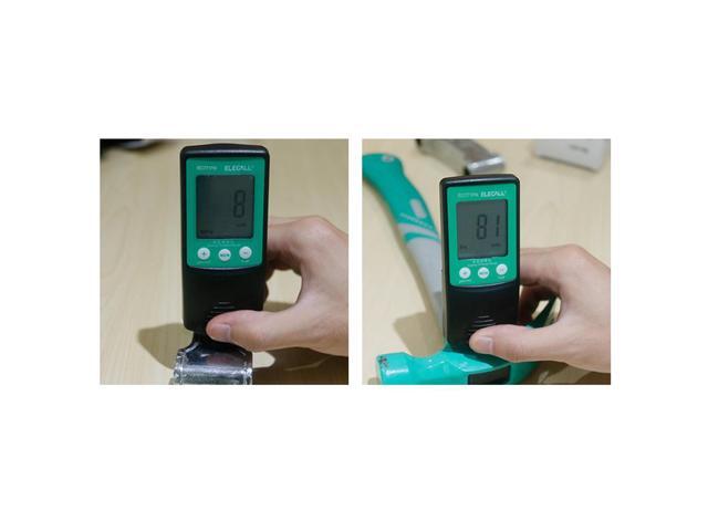 EC771FN Mini Digital Thickness Gauge Meter Coating Meter Thickness Width Tester Measurement Instrucment