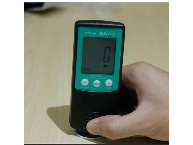 EC771FN Mini Digital Thickness Gauge Meter Coating Meter Thickness Width Tester Measurement Instrucment