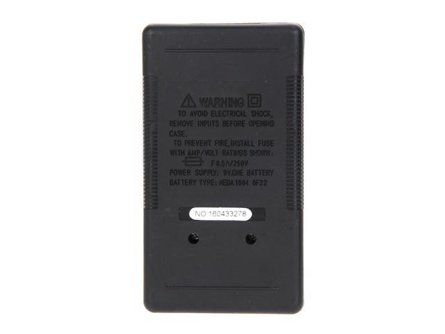 DT832 Digital LCD Multimeter DC AC Voltmeter Ammeter Ohm Tester Meter Buzzer Function with Test Probe For RC Model