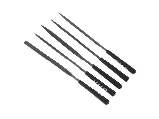 5pcs/set 141mm-145mm Mini Metal Filing Rasp Needle File Wood Tools Diy Polishing Tool
