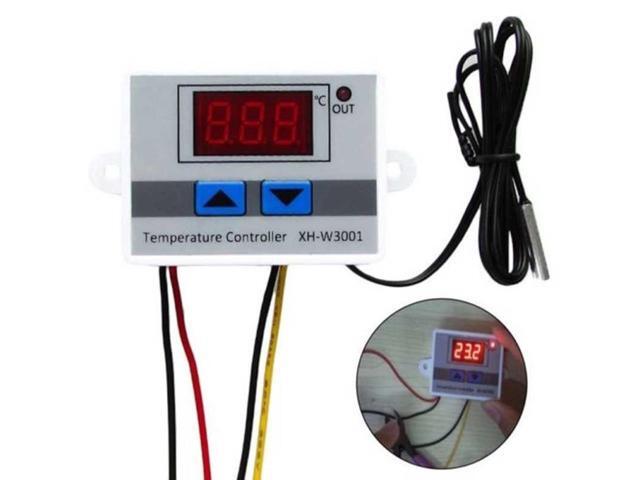 12V LED Temperature Controller Thermostat Control Switch Waterproof Probe Wire Connect High Sensitivity Temperature Sensor