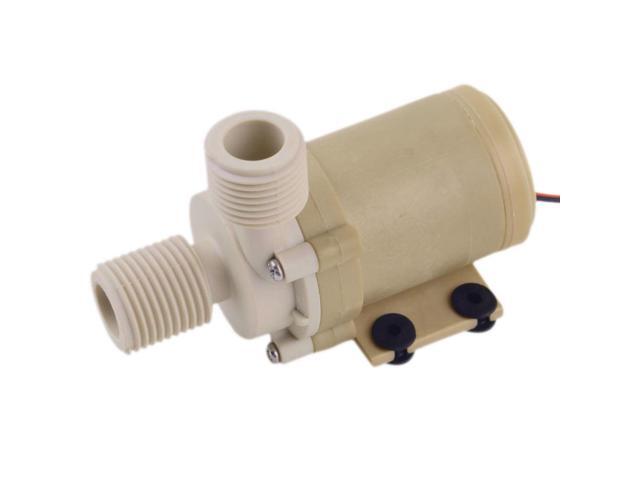 New Solar DC 12V 3M Hot Water Circulation Pump Brushless Motor Water Pump
