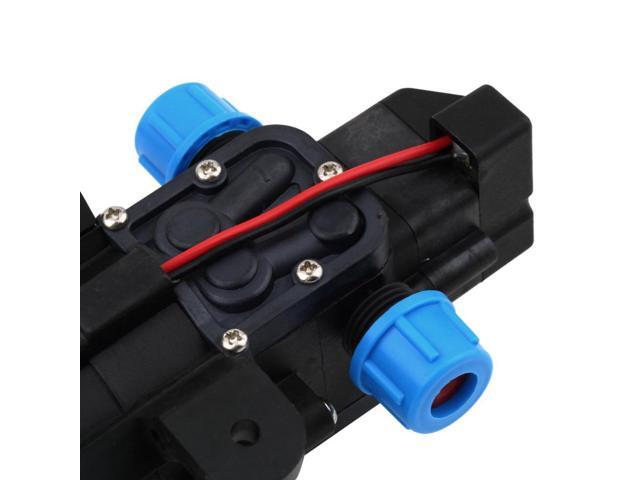 12V Durable Diaphragm Water Pump 30W 3L/min Self-Priming Camping Boating Built-in Check Valve Irrigation Watering Tools