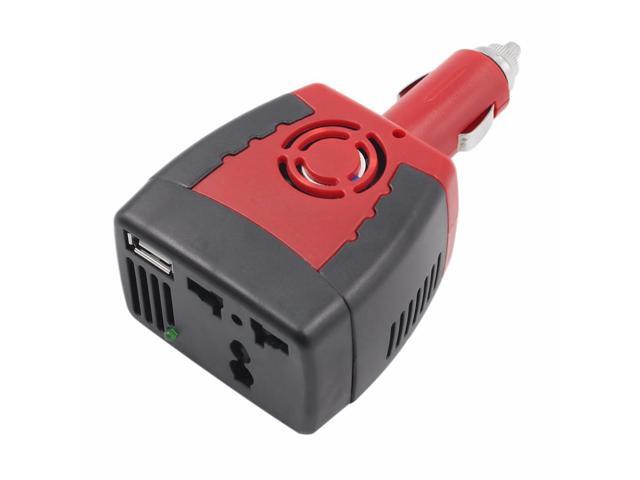DC 12V Input Voltage and AC 220V Output 150W Car Power Inverter with USB Port