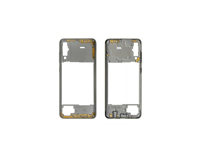 Housing Middle Frame Bezel replacement parts For Samsung Galaxy A70 A705 Middle Plate Cover (White)