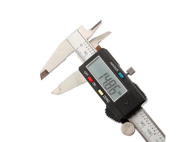 8 Inch Digital Caliper Micrometer Stainless Steel Digital Vernier Electronic Depth Gauge Measuring Tools 0-200mm