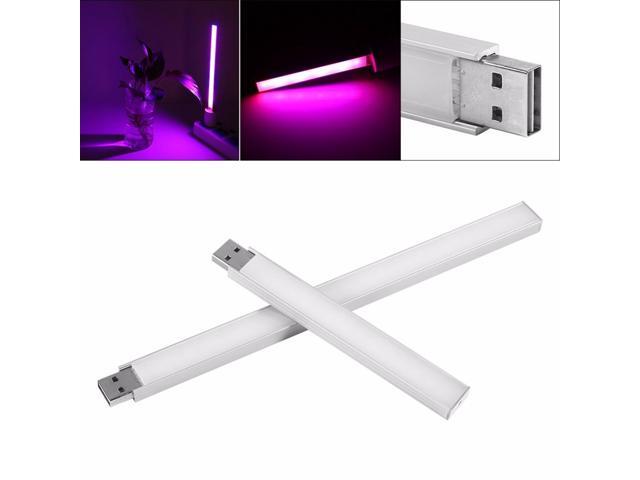 5V USB Grow Light Bar Full Spectrum Indoor Flowering Vegs Potted Plants Growth LED Lamp For Greenhouse Plant 27 Leds 21cm