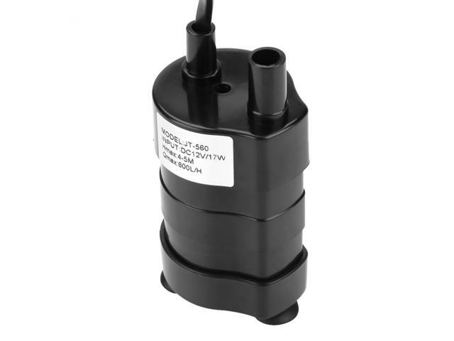 12V Mini DC Brushless Submersible Water Pump 600L/H High Hydraulic Head DC Pump -20C-90C