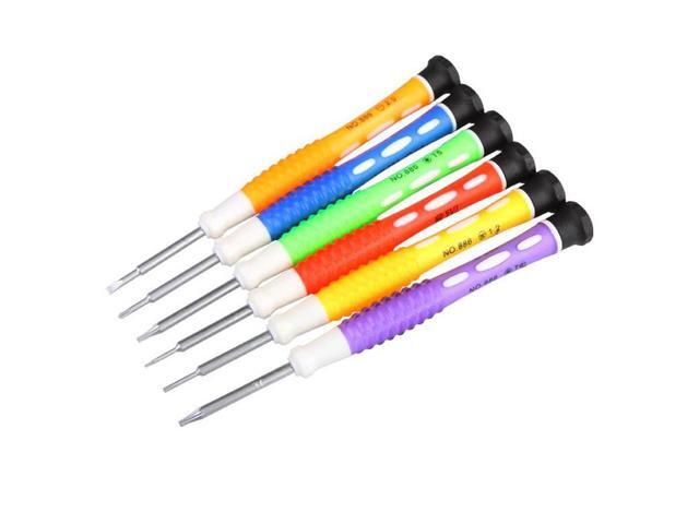 6 in 1 Mini Precision Pocket Screwdriver Set Hands Repair Tools Set For Cell Phone PC BEST-886B