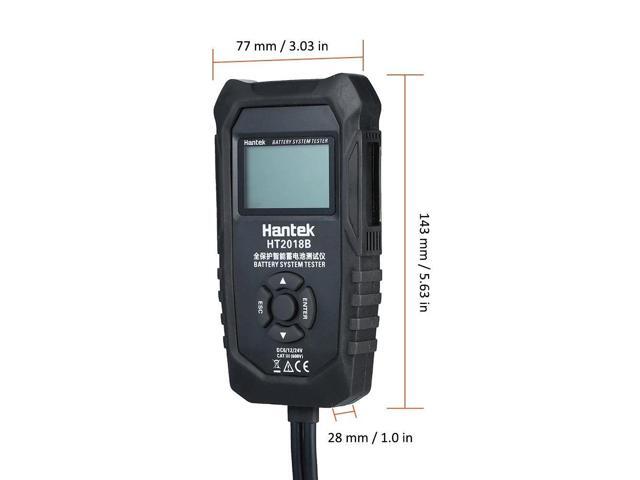 Hantek 6V 12V 24V LCD Digital Car Battery Analyzer Automotive Vehicle Battery Diagnostic Tester Tool Digital Tester
