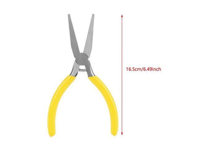 165mm RT-603 High Carbon Steel Flat Nose Pliers Wire Stripper Plier Electrician Handicraftsman Tools