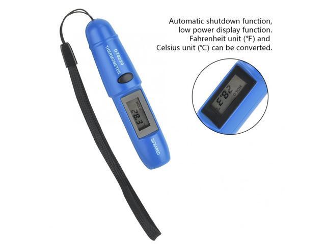 DT8220 Pocket LCD Digital IR Infrared Non-contact Thermometer -50-220 Celsius Temperature Meter Humidity Meter Hygrometer