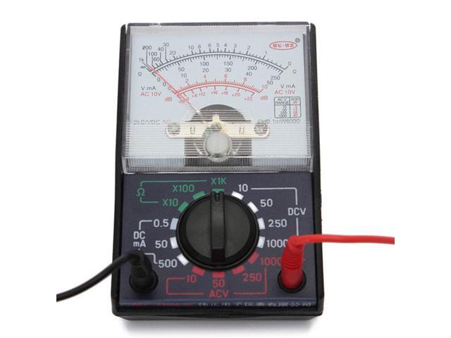 MF-110A Electric AC/DC OHM Voltmeter Ammeter Analog Multimeter