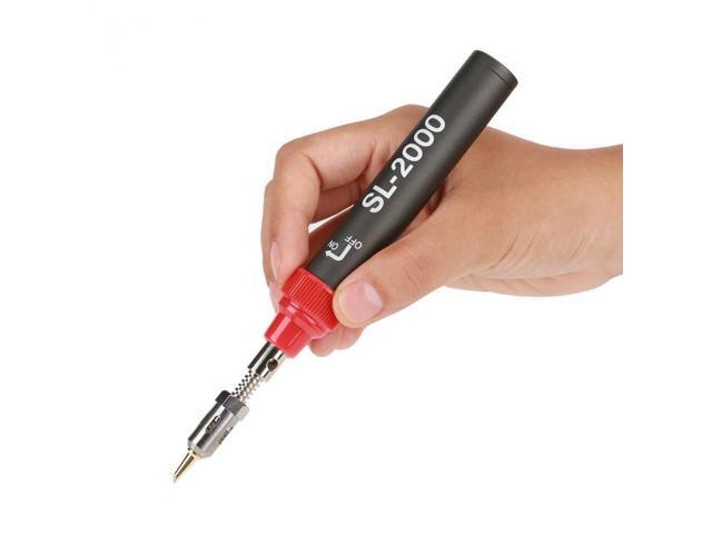 Adjustable Temperature Gas Soldering Iron Cordless Welding Pen Burner Butane Blow Torch Solder Iron