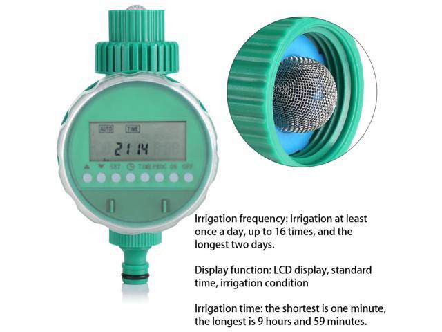 Automatic Intelligent Electronic LCD Display Home Ball Valve Watering Timer Garden Water Timer Irrigation Controller System