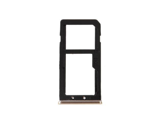 Dual SIM Card Tray Holder Slot Replacement Part For Nokia 6 2017 (Black)