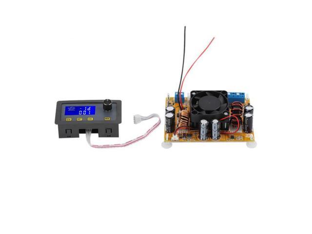 160W 5A DC-DC Converters LCD Digital Automatic Step-up Step-down Voltage Module With Fan