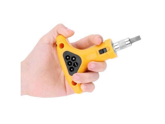 T Type Wrench Screwdriver Anti-slip Accuracy Hex Triangle Ratchet Screwdriver Bits Set