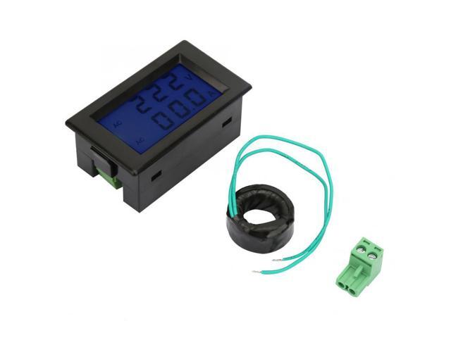 YB4835DVA Digital AC 0~100A Ampere Meter Voltmeter 80~300V Dual Meter