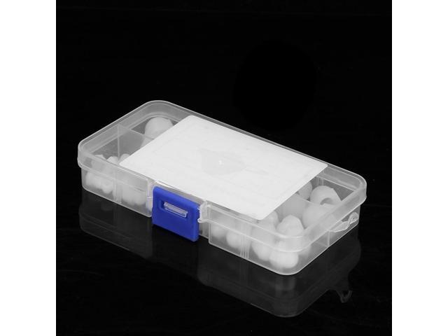 70pcs M3/M4/M5/M6/M8/M10 Nylon Acorn Nuts Kit Dome Head Cap Hex Screw Nuts Hardware Tools - White