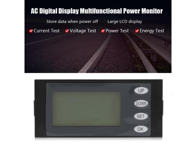PZEM-002 20A Digital LCD Voltmeter Current Voltage Energy Meter Watt KWH Panel Tester AC 80-260V