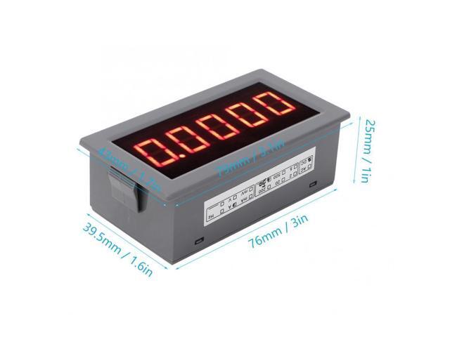 YB5145I Isolated DC8-18V DC50A Full Seal Four Half Ammeter LED Digital Tube Ammeter 0.56'' Height for Superb SMT Process
