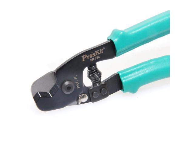 Pro'skit SR-228 Copper Clad Steel Coaxial Cable Cutter Wire Stripper Hand Tools Pliers Decrustation Pliers
