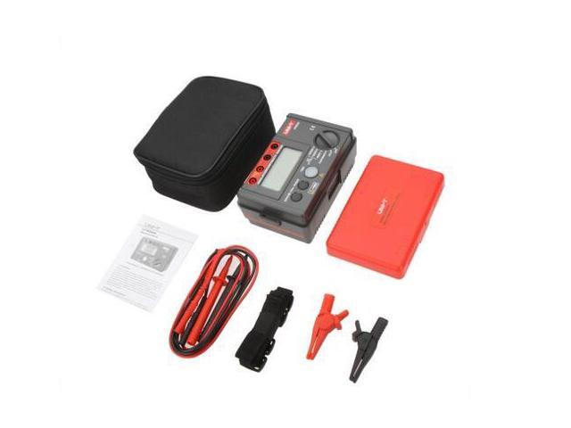 UNI-T UT502A 2500V Insulation Resistance Tester Megohmmeter Voltmeter Continuity Tester w/LCD Backlight