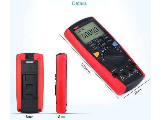 UNI-T UT71A Intelligent Multimeter LCD 19999 Display Digital AC+DC Current Voltage USB Interface True RMS REL Auto Range